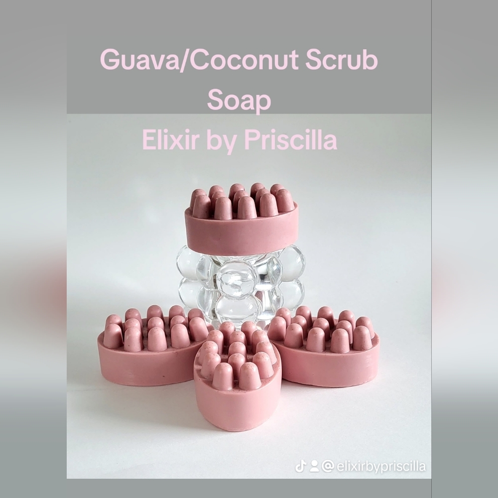 Guava/Coconut Scrup Soap
